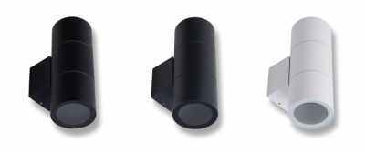 PIPER-2 WALL RND IP65 E27 PAR30 - NO LAMP